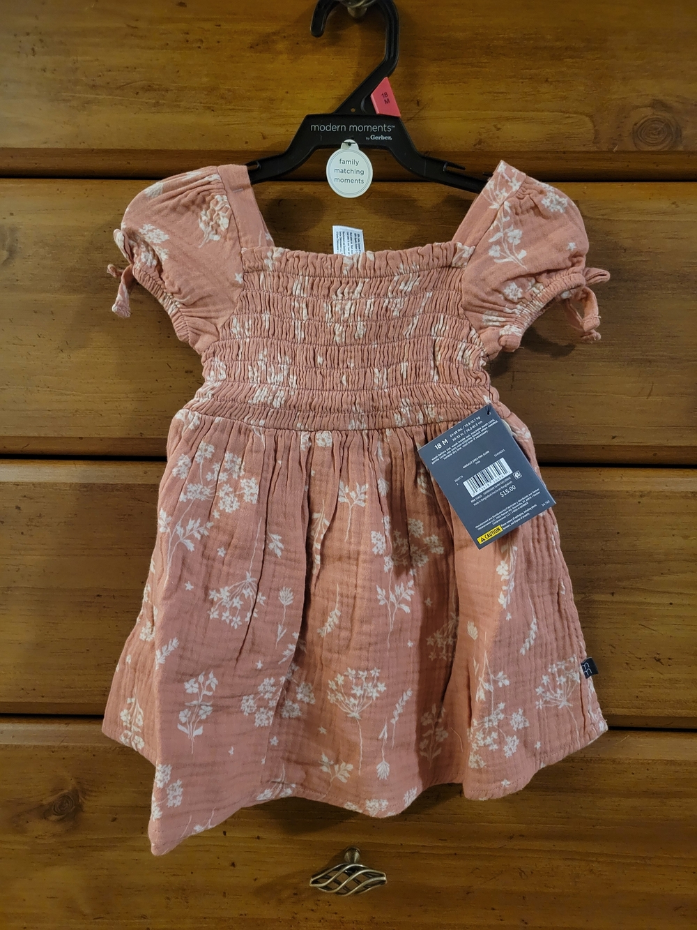 Modern Moments Floral Smocked Casual Dress for Girls
